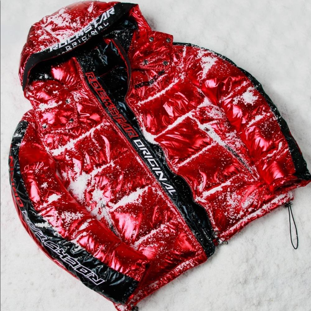 Rockstar original puffer jacket sz M brand new with tags